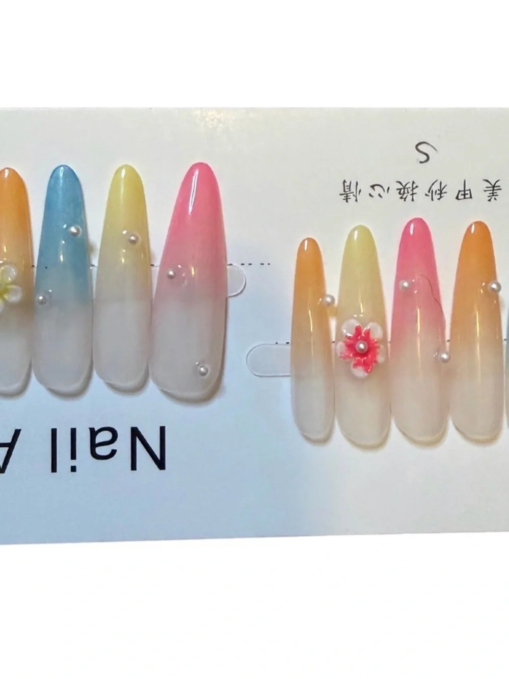Assorted Pink & Ombre Press-On Nails bundle-